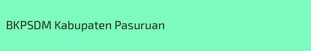 BKPSDM Kabupaten Pasuruan